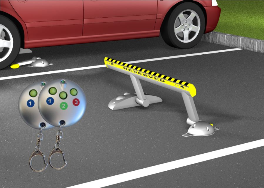 How to operate parking blocker remote 2021