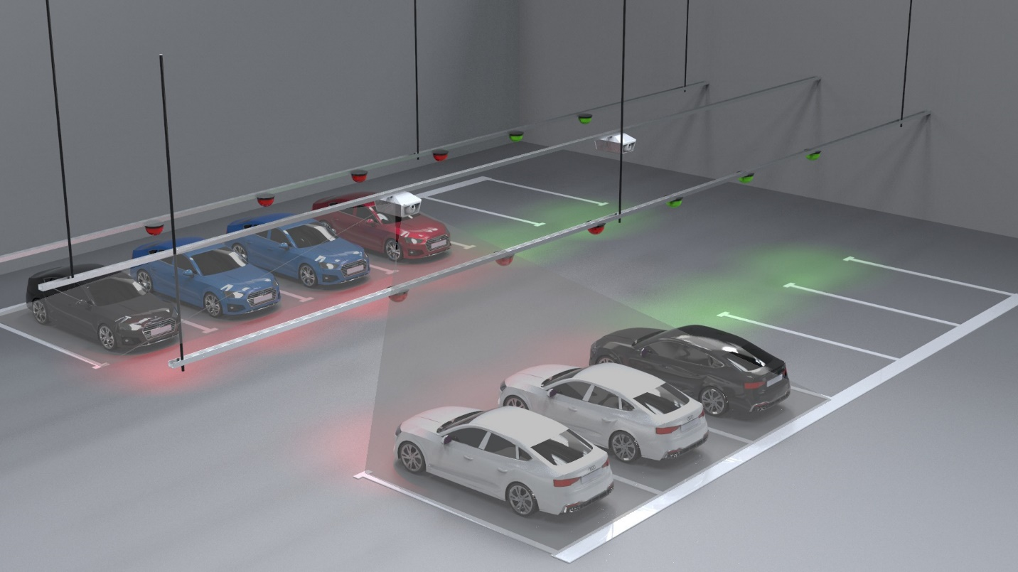 Parking lot sensor system